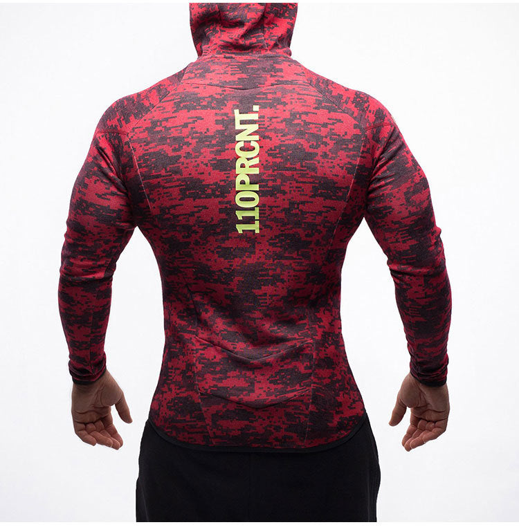 Fitness running training sports zipper cardigan