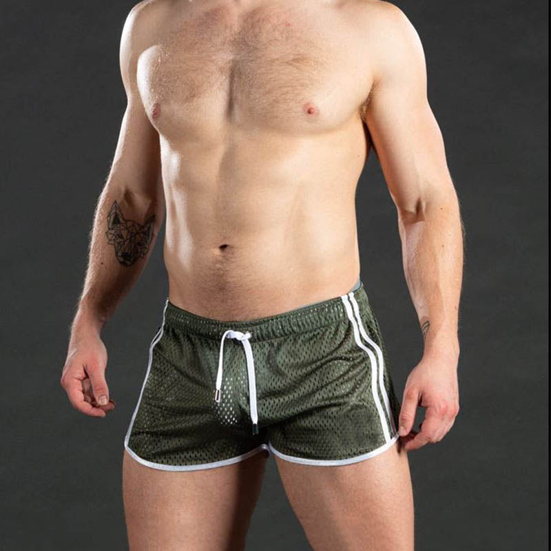 Eyelet Quick-Dry Track Shorts