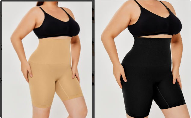 High Waisted Body Shaper Shorts Butt Lifting