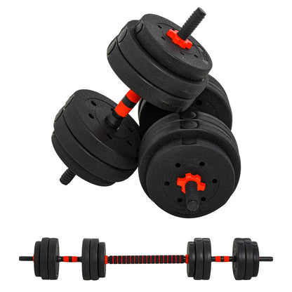 25kg 2 IN 1 Adjustable Dumbbells Weight Set