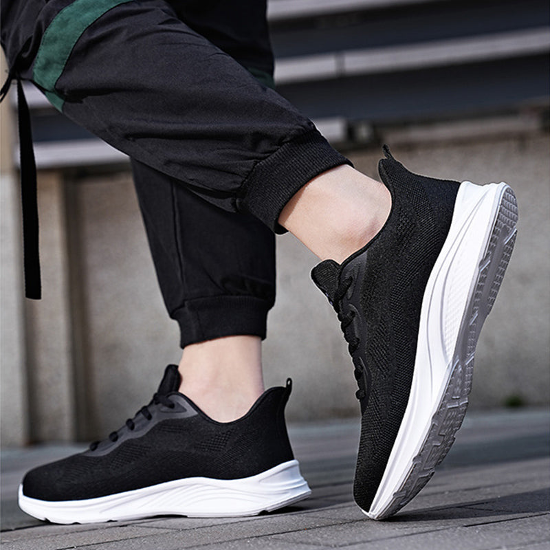 Men's Lace-up Running Shoes Mesh Lightweight