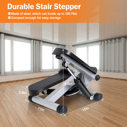 Fitness Step Machine, Mini Step Machine With Resistance Band