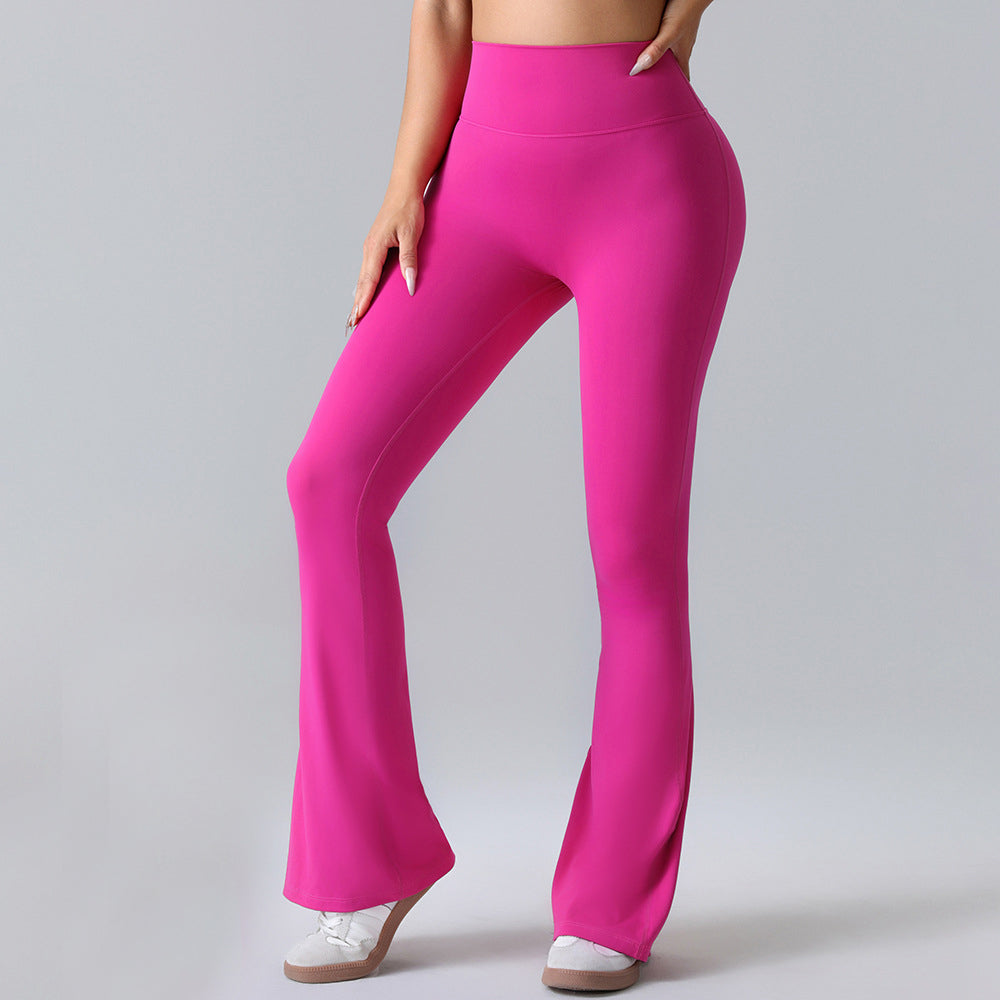 Hip-lift Yoga Flared Pants Fitness Sports Wide Leg