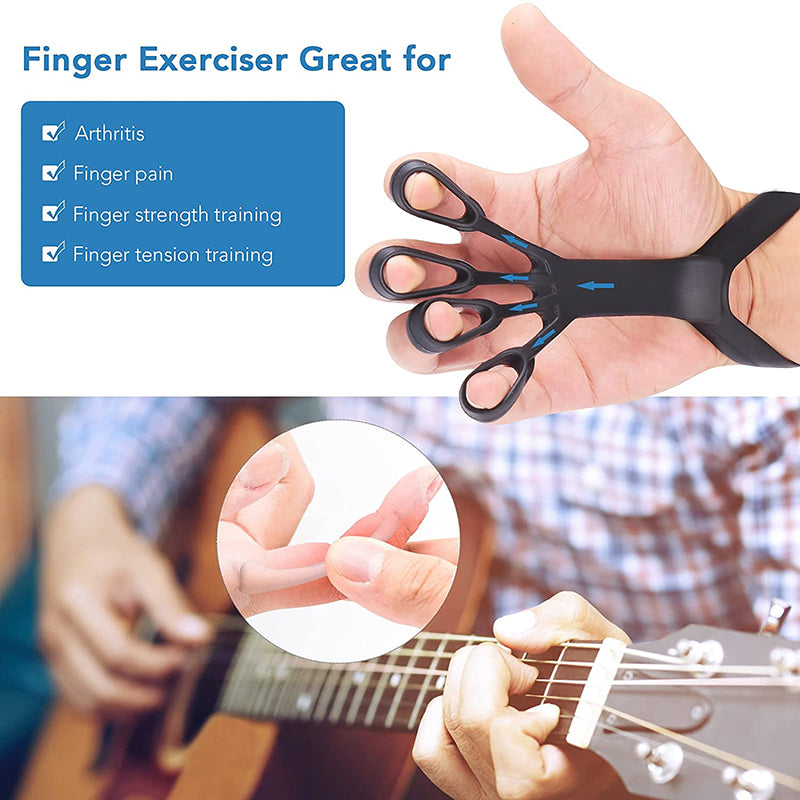 Silicone Grip Device Finger Exercise Stretcher Arthritis Hand Grip