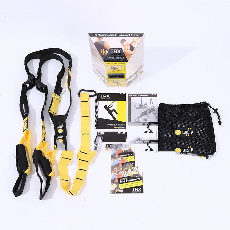 Hanging Training Belt Set Suspension Training Strap Resistance Band Fitness Set