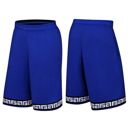 Gym Shorts Men Loose Casual Fitness Quick Dry Letter Pants