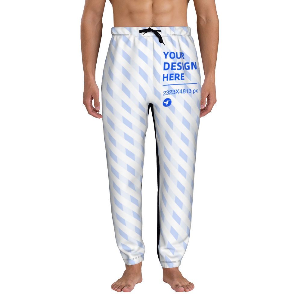 Fitness Running Soft And Comfortable Men's Printed Sweatpants