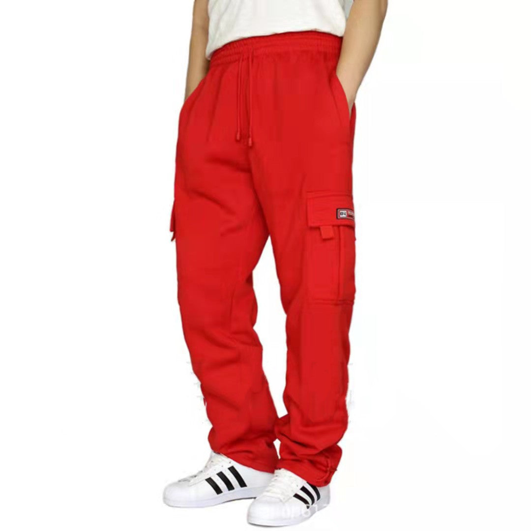 Men Pants Sweatpants Stretch Elastic Waist Jogger Sports Pants