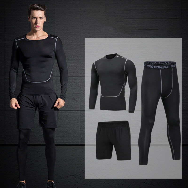 Quick-drying running training sports fitness pants suit