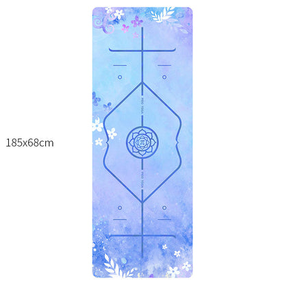 Yoga mat female folding portable