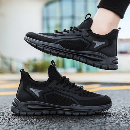 Men's Mesh Shoes Fashion Fly Knit Lightweight Sports Shoe