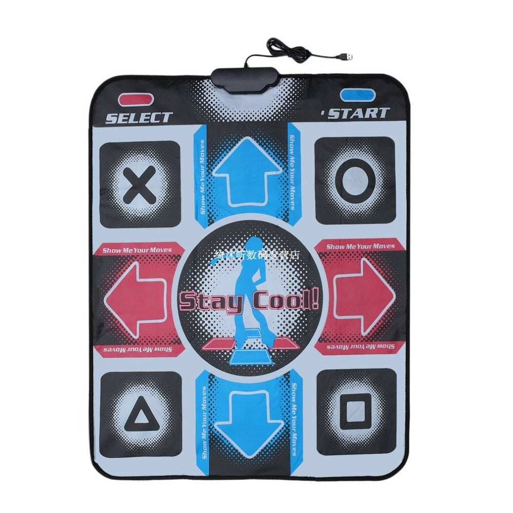 Dance Pad Dancing Step Dance Mats Pad Pads Dancer Blanket Equipment Revolution HD Non-Slip Foot Print Mat to PC with USB