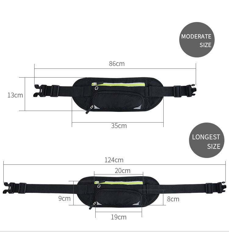 Running Waist Belt Bag Phone Sports Trail Running Bag