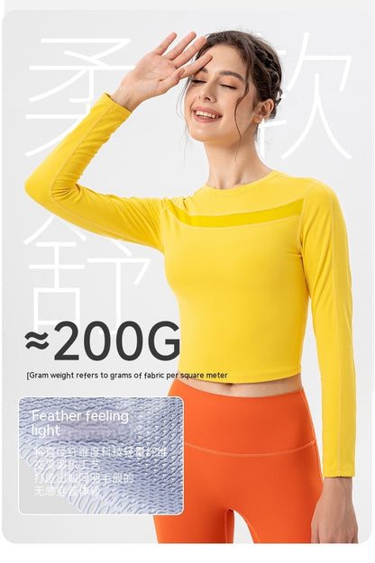 Yoga Long Sleeve Women's Breathable Fitness Sportswear