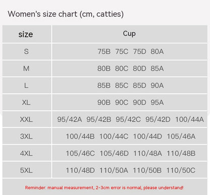 Front Buckle Closed Sports Wireless Adjustable Underwear