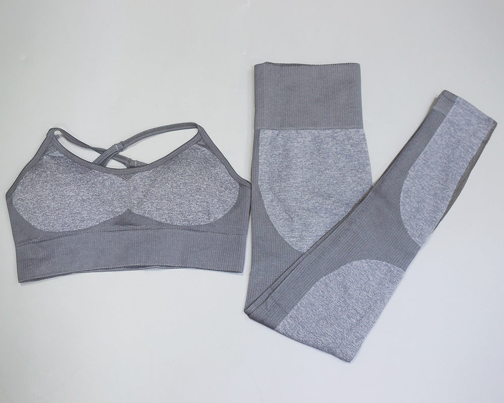 Quick Drying Yoga Vest Set Sports Running Set