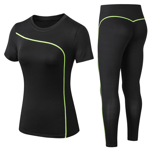 Gym training tights pants suit sportswear