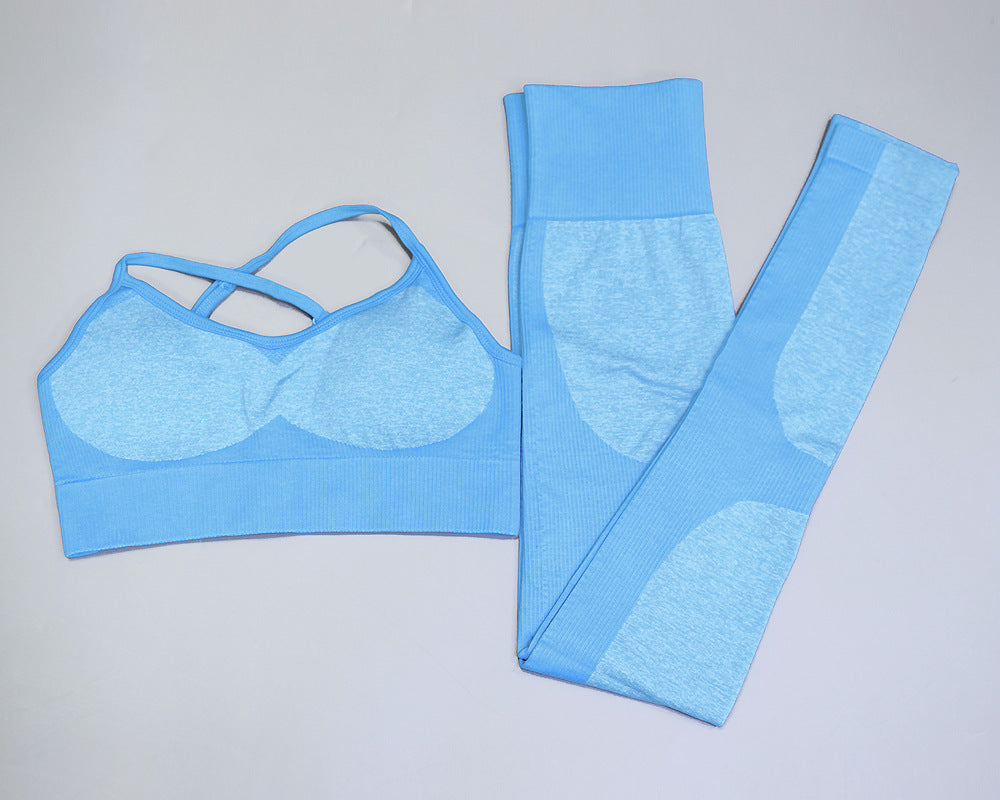 Quick Drying Yoga Vest Set Sports Running Set