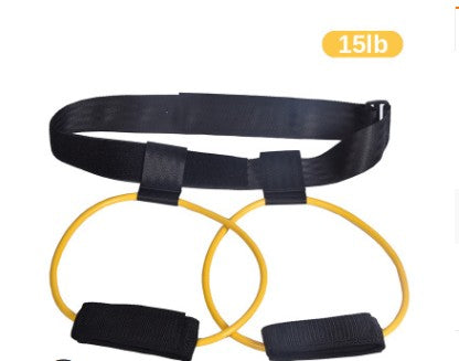 Leg muscle training rope natural latex elastic rope slimming training