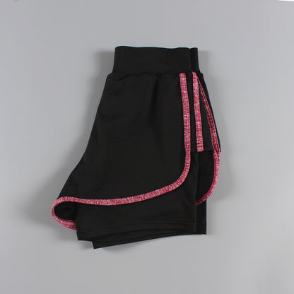 Plus size running fitness shorts