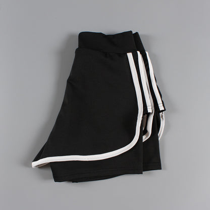 Plus size running fitness shorts