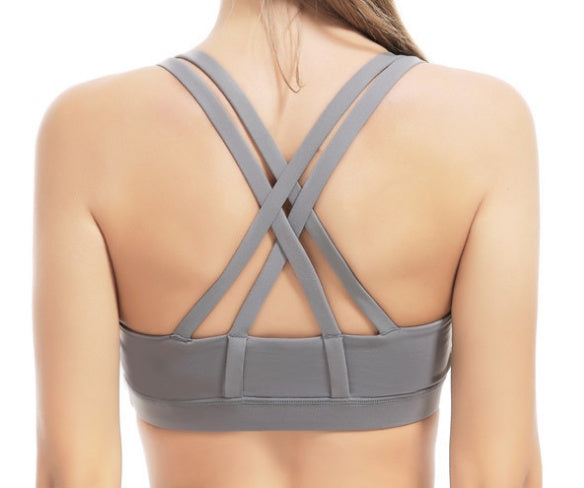 Professional Sport bra Top fitness gym women strappy