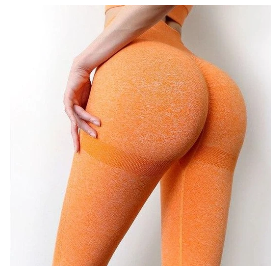 Seamless peach butt fitness pants