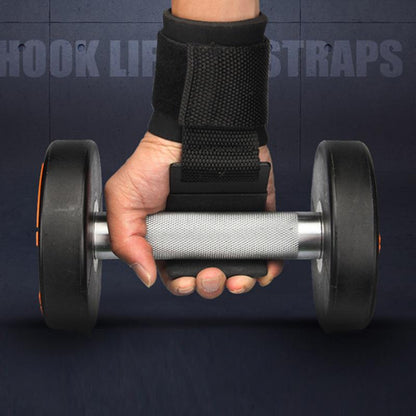 Fitness hook wrist guard