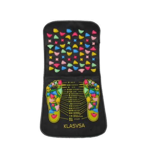 Reflexology Foot Massage Pad Cobblestone Walk Massager Mat