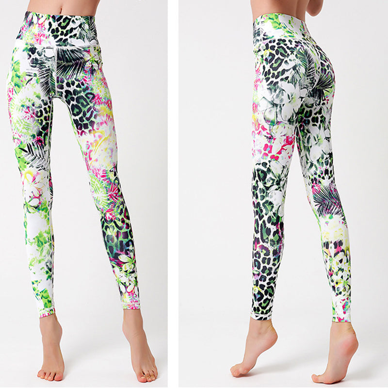 Fashion Tie Dye Leggings Women Fitness Yoga Pants Push Up