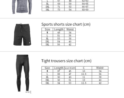 Sports suit fitness wear running training tight shorts