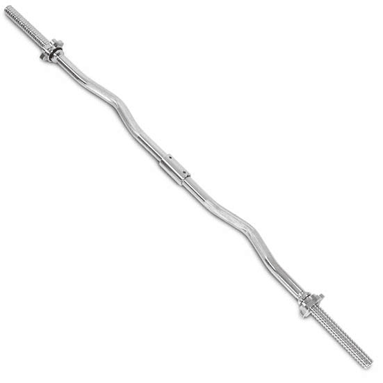 Indoor Men's Fitness Curved Bar Barbell