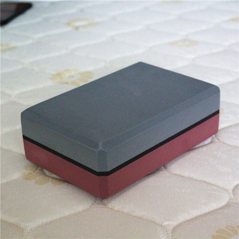 Two-color yoga brick