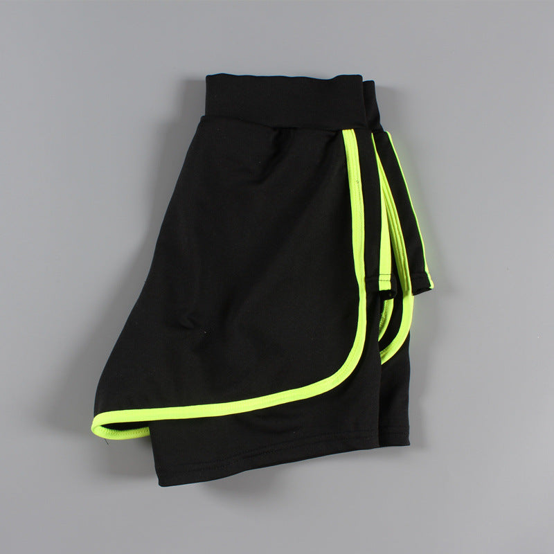 Plus size running fitness shorts