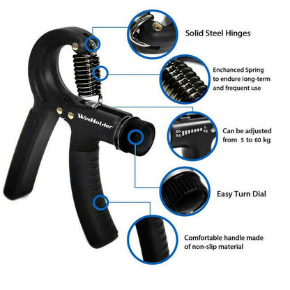 Hand Grip Adjustable Trainer Gripper Strengthener