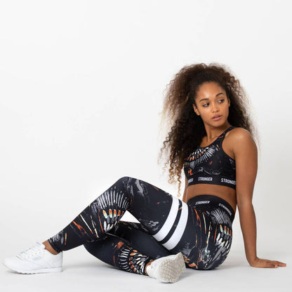 Printed Yoga Pants Hip-up High Waist Leggings Sports Yoga Pants