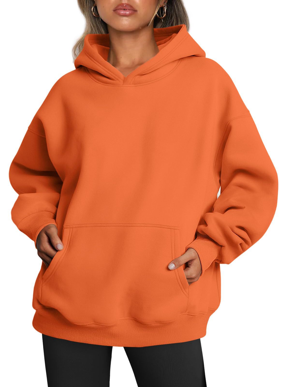 Women's Oversized Hoodies Fleece Loose Sweatshirts Sports Clothes