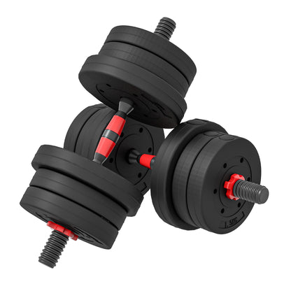 20kg 2 IN 1 Adjustable Dumbbells Weight Set Dumbbell