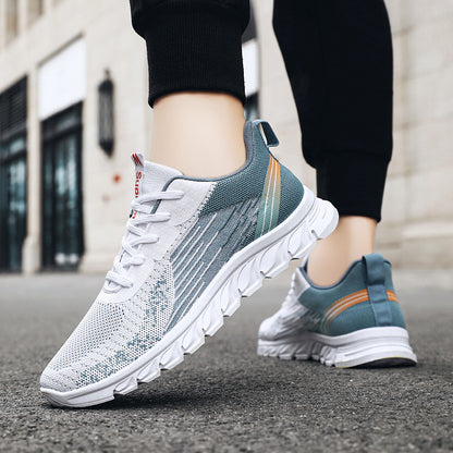 Men Sneakers Fashion Wavy Bottom Shoes Sport Shoes