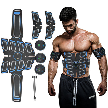 Home EMS Fitness Belt Abs Abdominal Massager