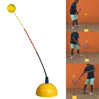 Portable Tennis Trainer Practice Rebound Training Tool