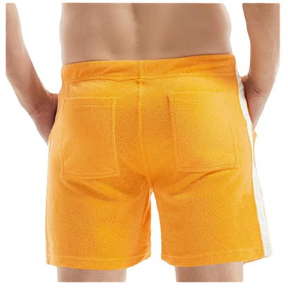 Summer New Men's Sports Leisure Cotton Linen Shorts