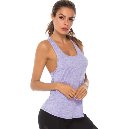 Summer Hot Women Sport Gym Back Race Vest