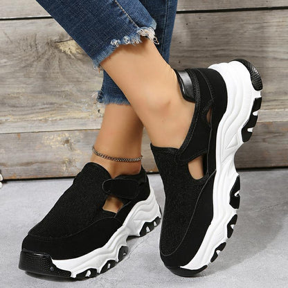 Mesh Sport Shoes Women Fashion Outdoor Flat Heel