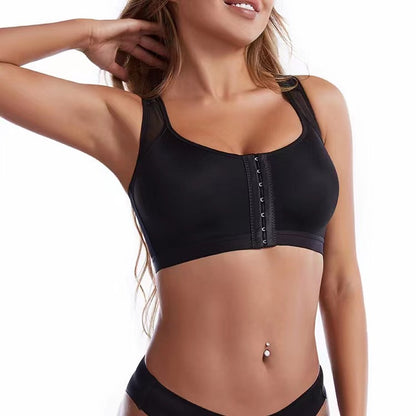 Front Buckle Closed Sports Wireless Adjustable Underwear
