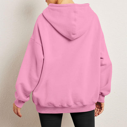 Women's Oversized Hoodies Fleece Loose Sweatshirts Sports Clothes