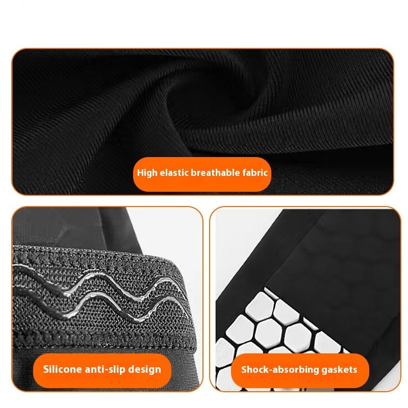 Honeycomb Shank Protection Foot Sock Men's