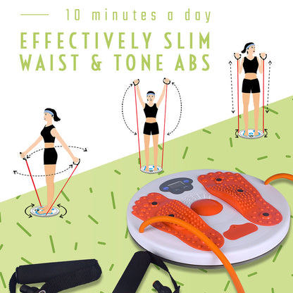 Calorie Electronic Music Massage Fitness Twisting Plate