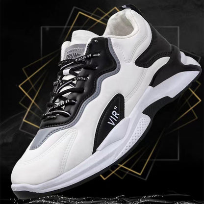 Fashion Black White Sneakers Casual Sports Shoes For Men