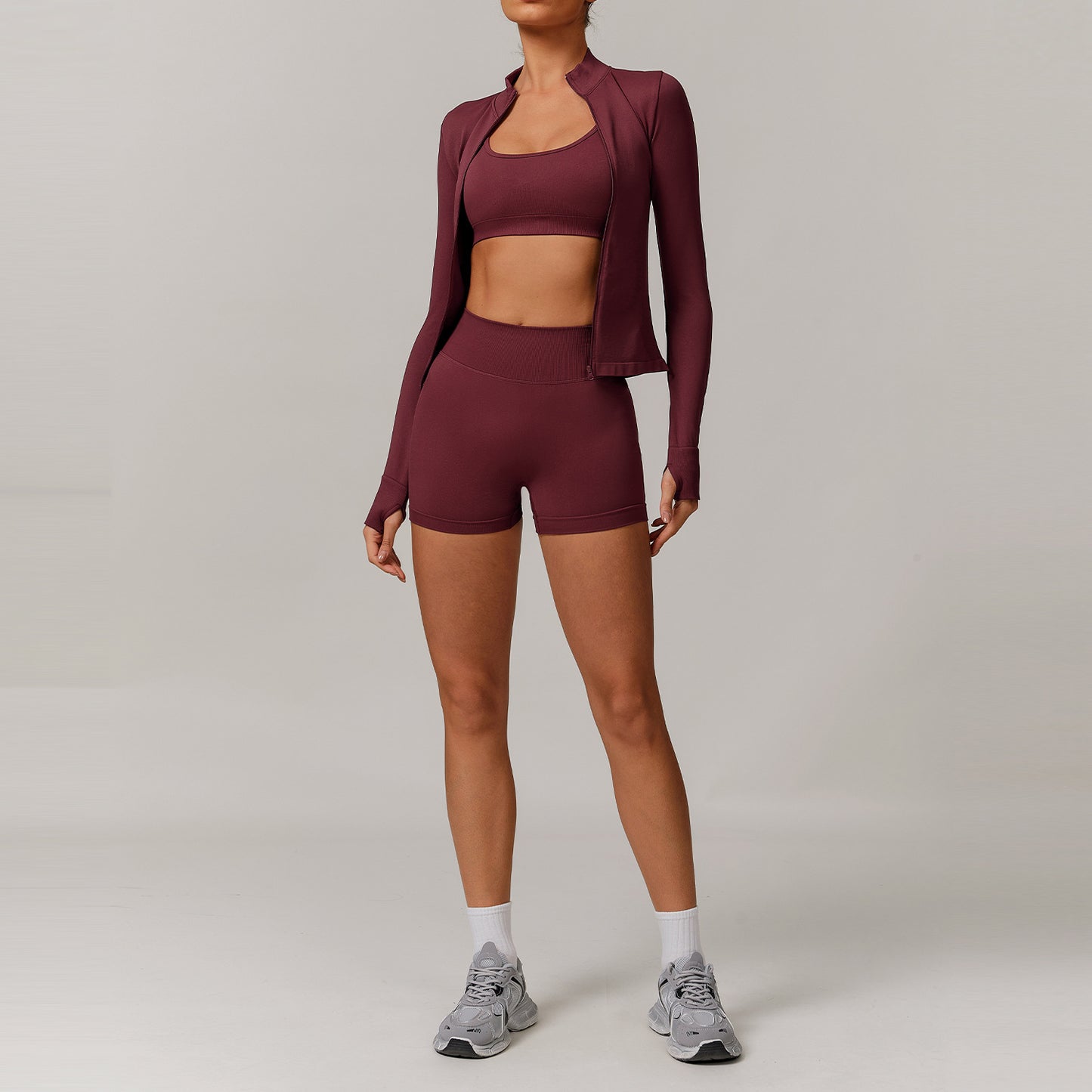 Seamless Beauty Back Yoga Clothes Running Quick-drying